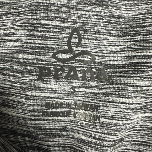 Prana Pants Womens Small Gray Crop Compression Stretch  Ankle Detail Pull On - Picture 4 of 7